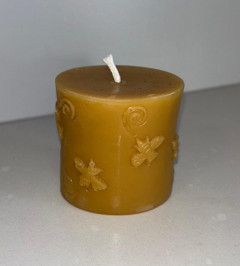 Featured image for “3’’ X 3’’ Honeybee”